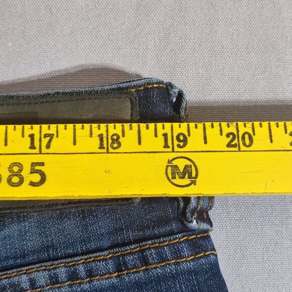 Denver Hayes Bootcut jeans men's size 38/32 dark washed ink blue colour - Picture 11 of 13